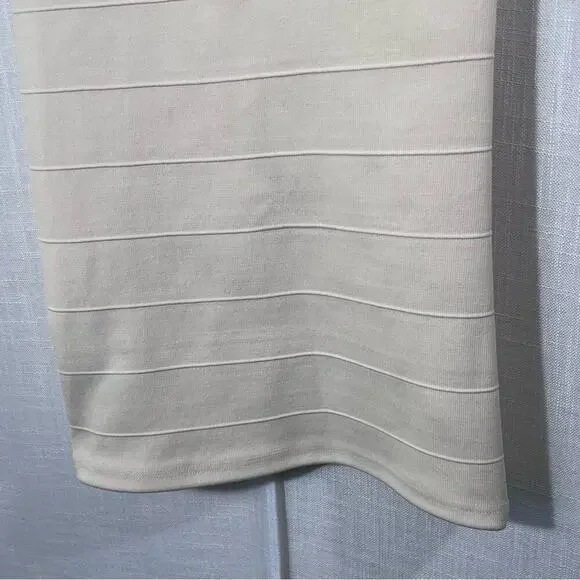 Forever 21 Cream Studded Bodycon Dress Size M - Picture 11 of 12